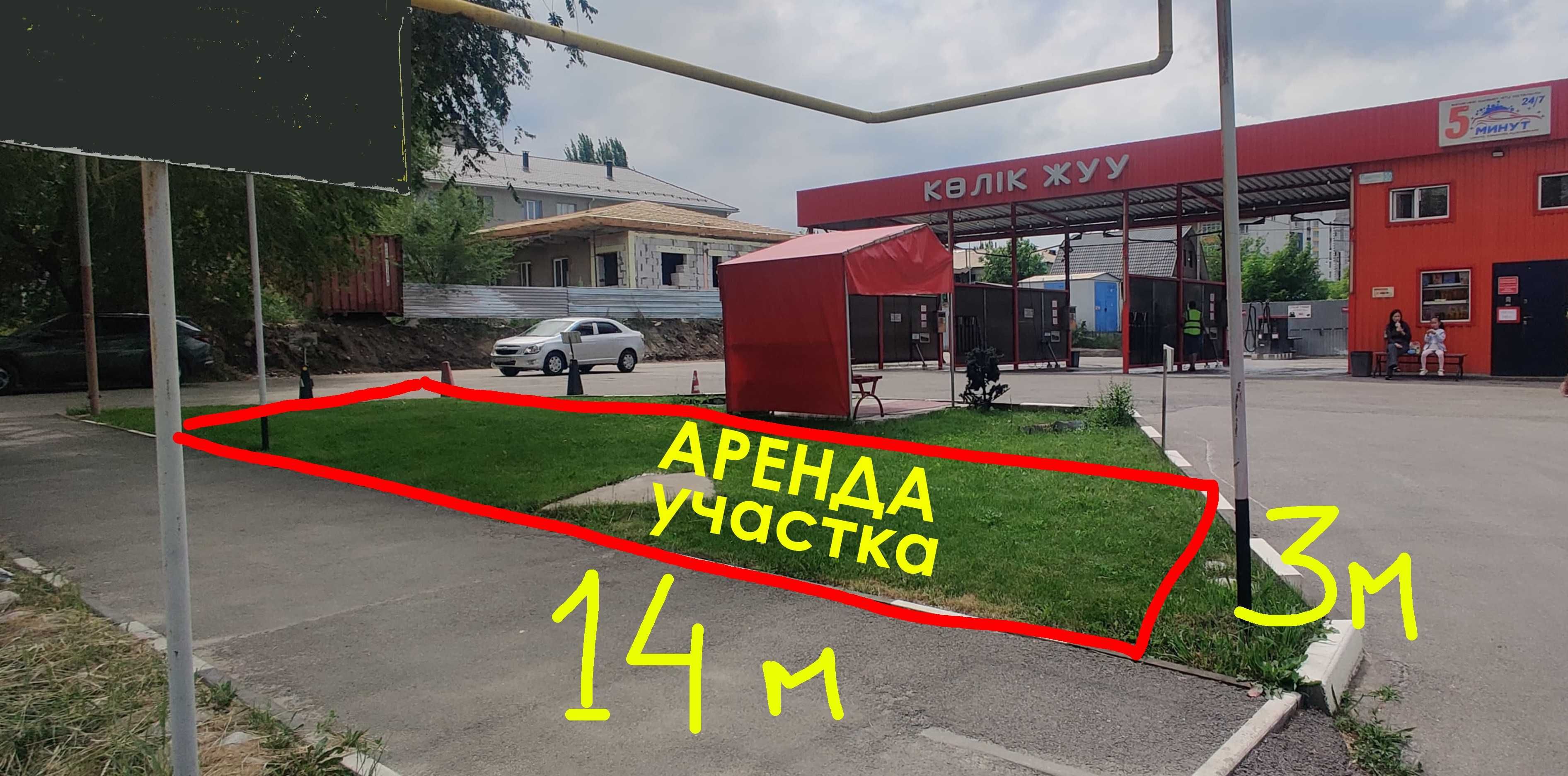 Аренда участков земли в Талгаре под киоски