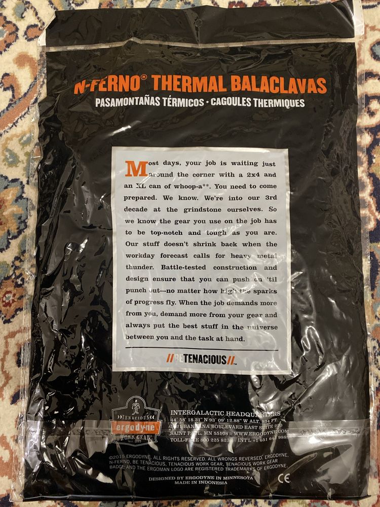 Балаклава Ergodyne N-FERNO