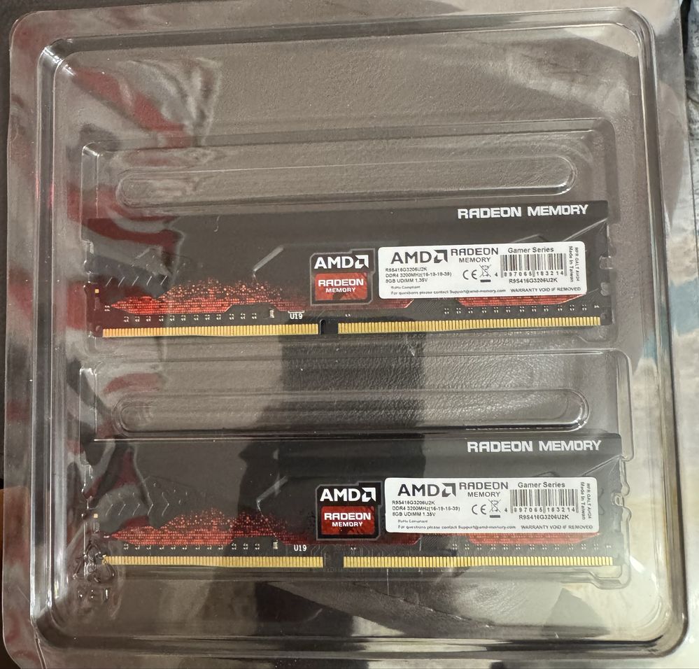 ОЗУ AMD Radeon R9 Gamer R9S416G3206U2K 2x8Gb