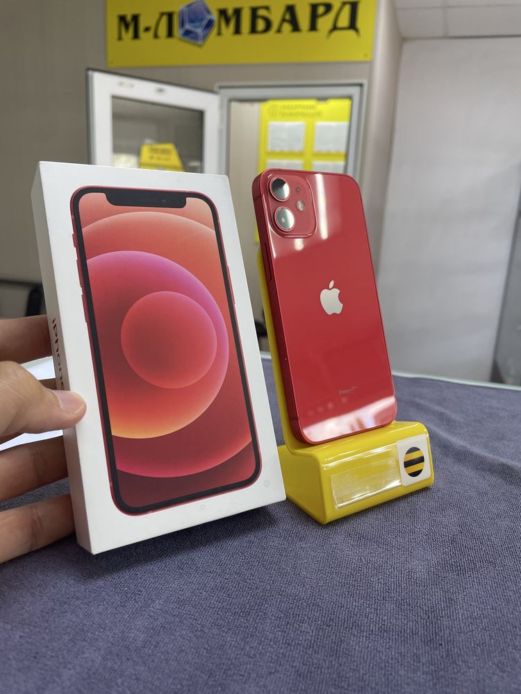 iPhone 12 Mini 128GB (Red) — Отличное состояние!