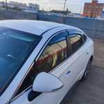 Ветровики дверей для Hyundai Sonata VIII (2020-) Хром молдинг Астана