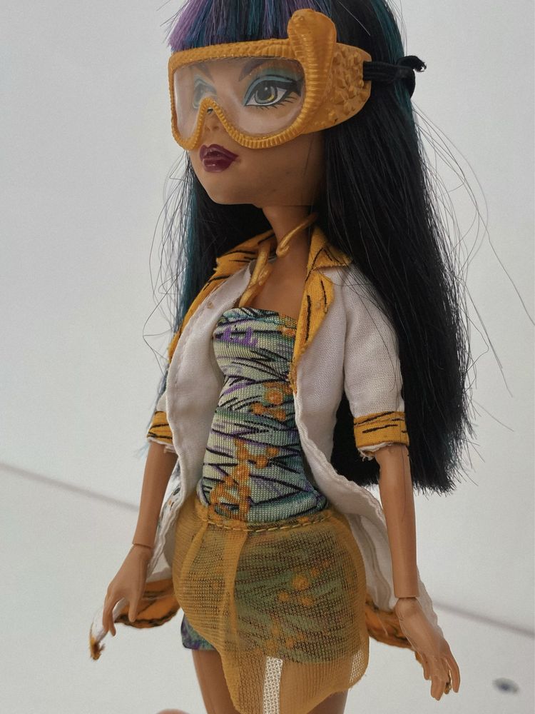 Оригинальная Кукла Monster High, Cleo de Nile (серия Mad Science)