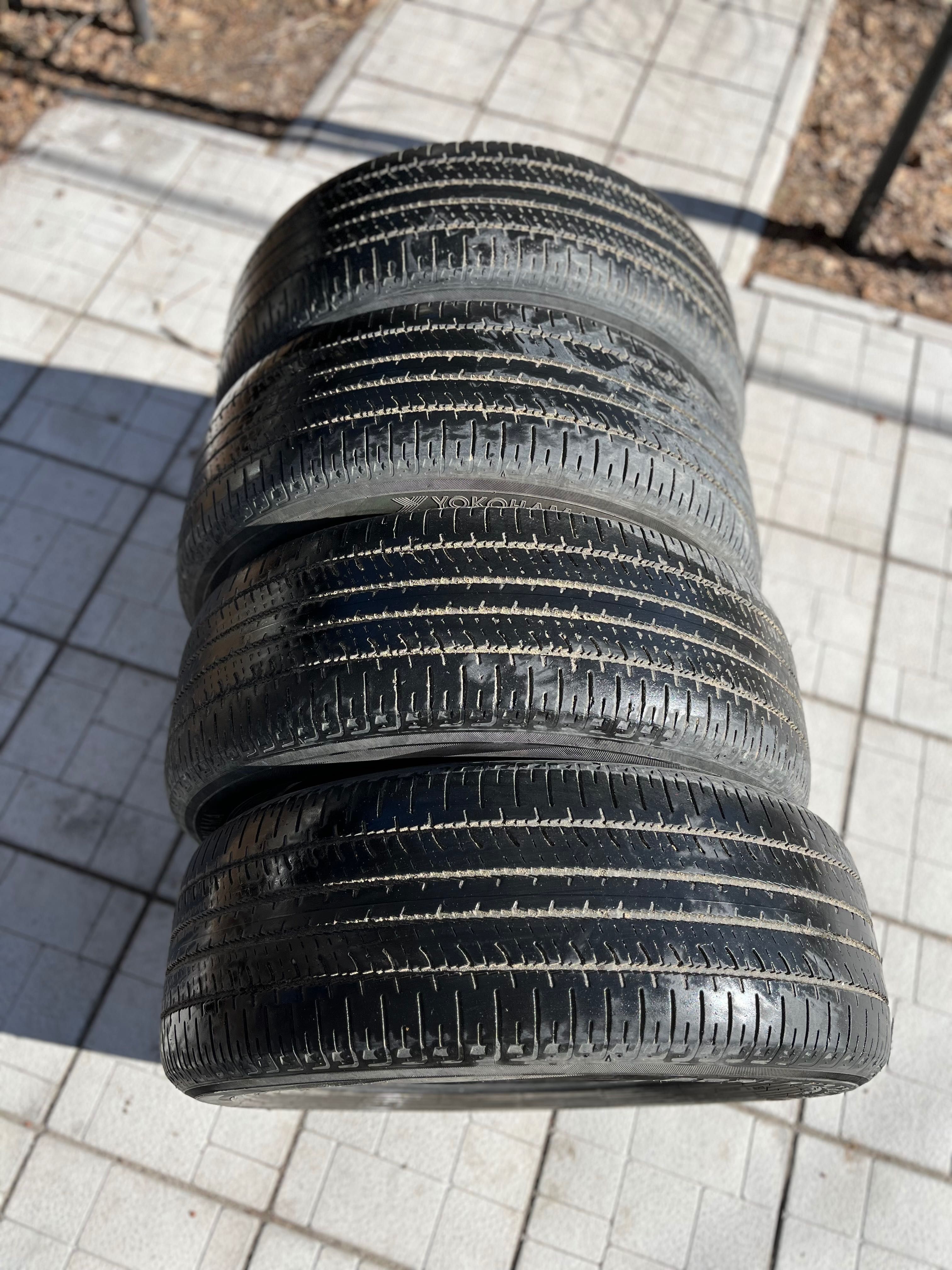 Летние шины Yokohama Geolandar SUV g 055 225x55 r18 б/у