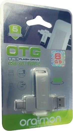 Флешка 4в1 ARAIMON — USB, Type-C, Lightning, Micro USB