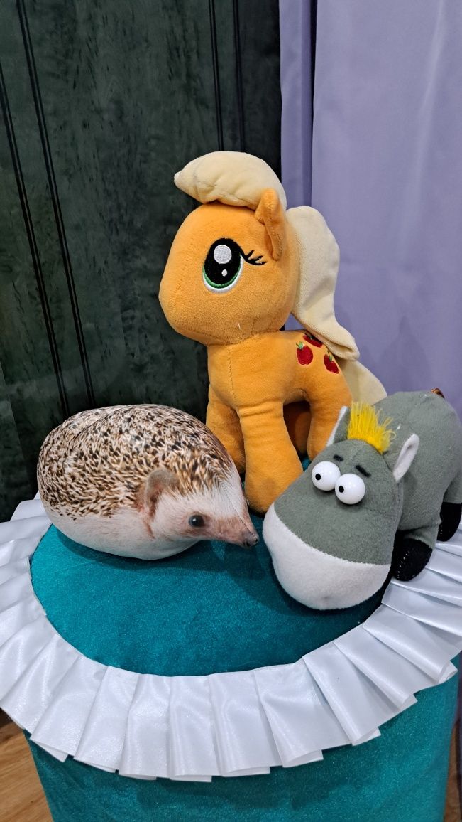 Игрушки эпл Джек, ёжик и ослик