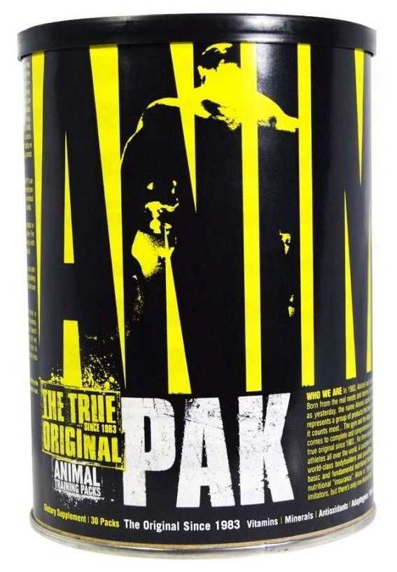 Universal Nutrition, витамины Animal Pak