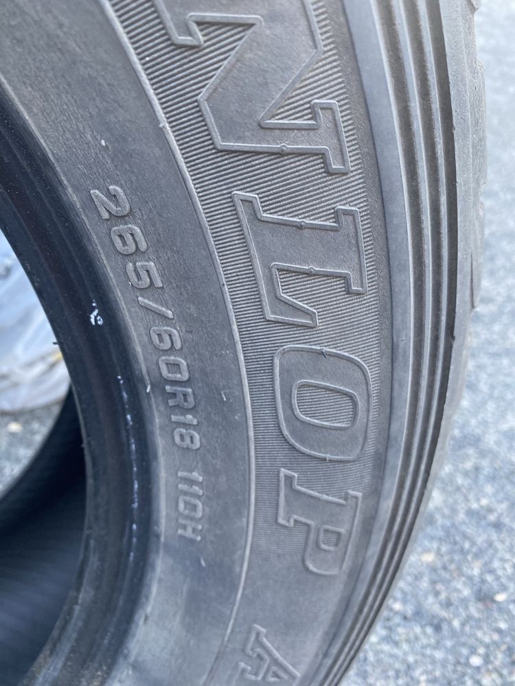 Шины б/у на 18 Dunlop