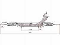 Рейка рулевая  Bmw X5