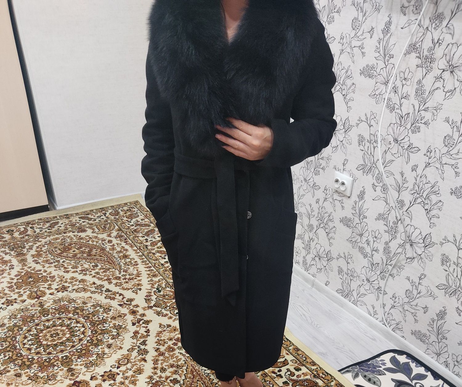 Женское кашемировое пальто