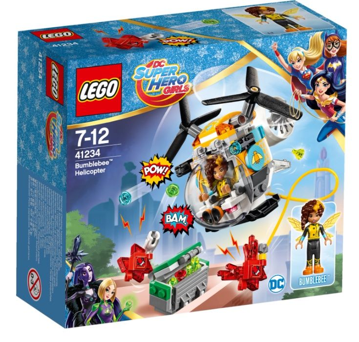 LEGO 41234 DC Super Hero Girls Вертолёт Бамблби новый, оригинал !