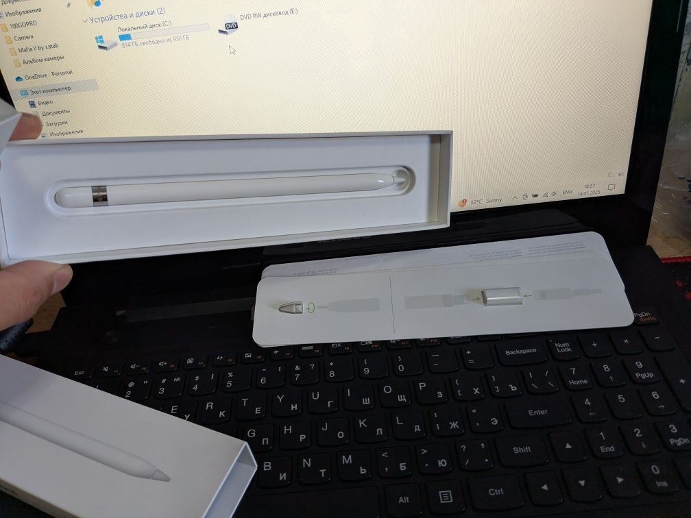 Apple pencil 2 новый