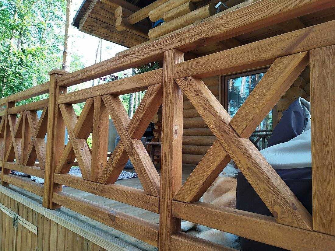 Деревянные ограждения, террасные ограждения из дерева