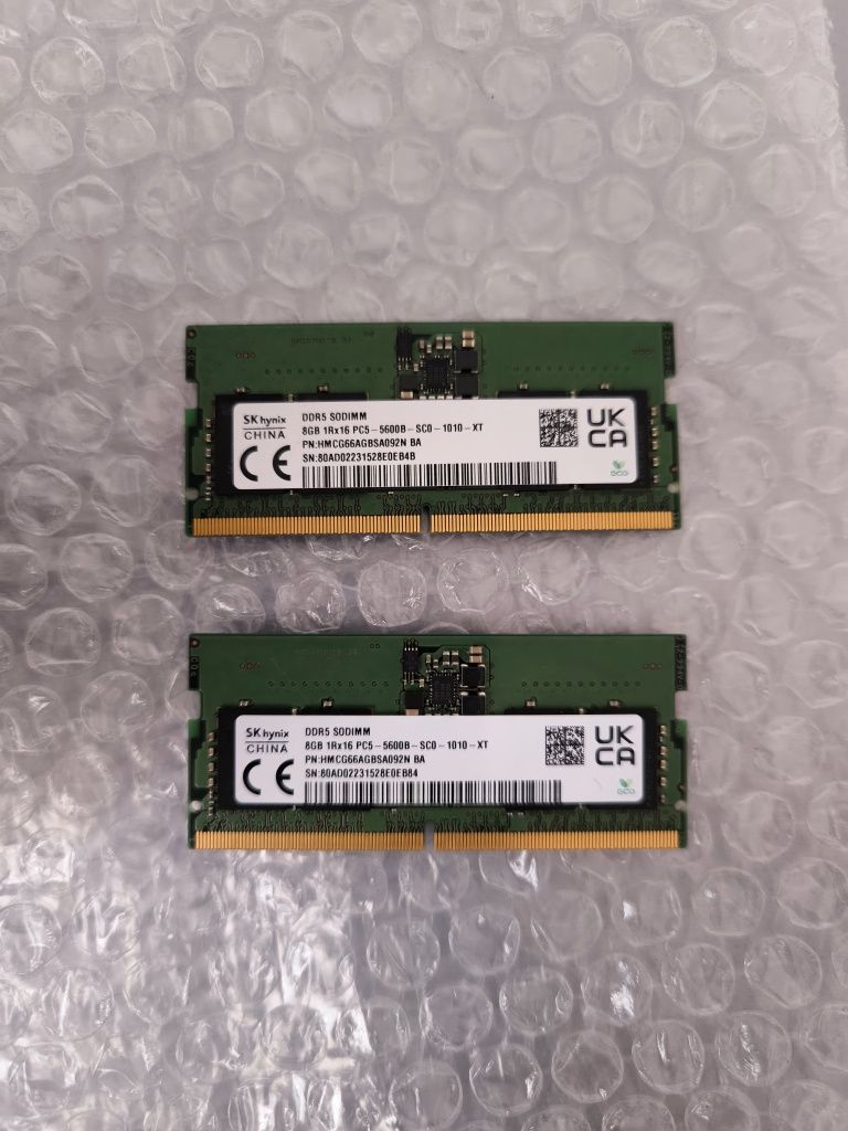 DDR5 5600 SODIMM Озу для ноутбуков