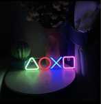 Неоновый светильник sony playstation