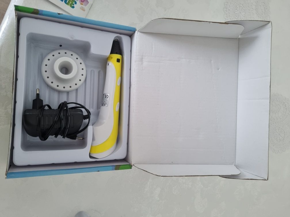 3D ручка маинкрафт в жёлтом цвете