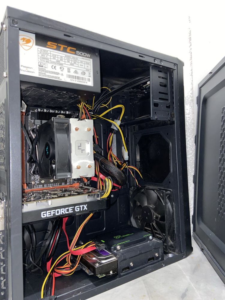Мощный ПК с монитором | GTX 1650 | 16 ГБ RAM | SSD+HDD