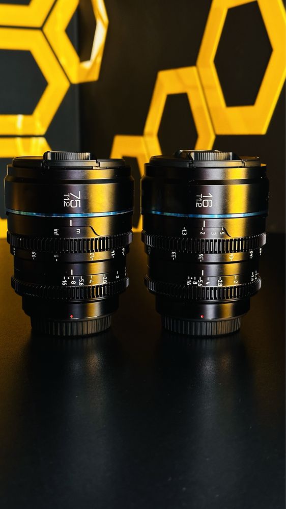 Sirui NightWalker T1.2 75mm/16mm