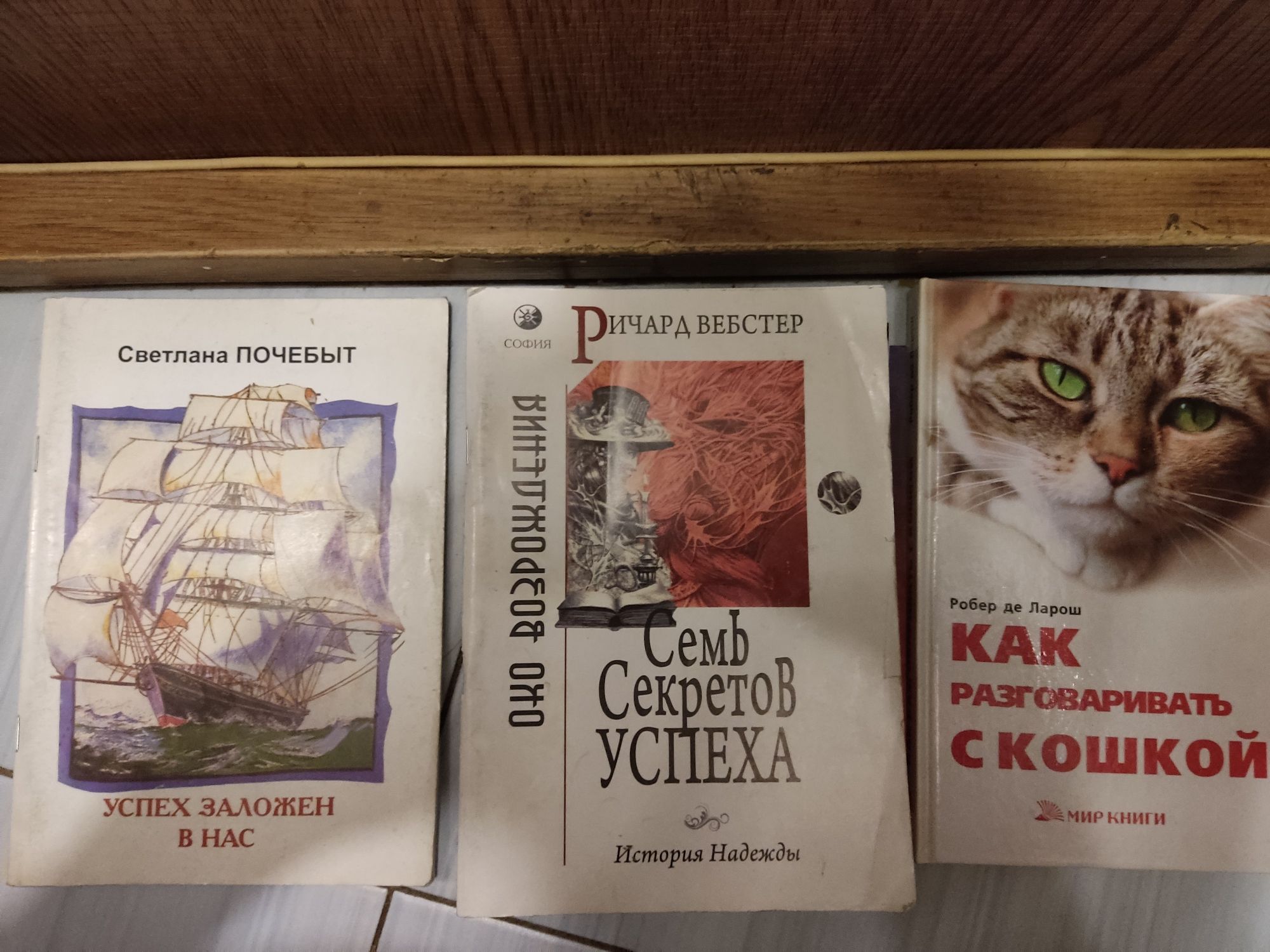Книги разные про успех