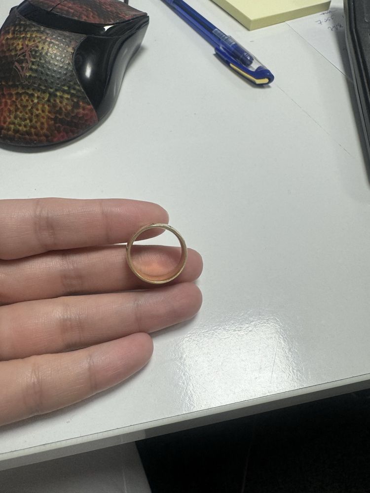 Золото кольцо LV 585