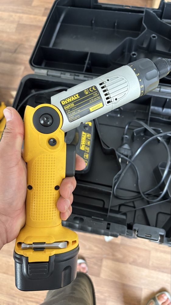 Электрический отвёртка dewalt девольт