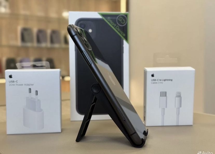 iPone 11 черный цвете 128гб