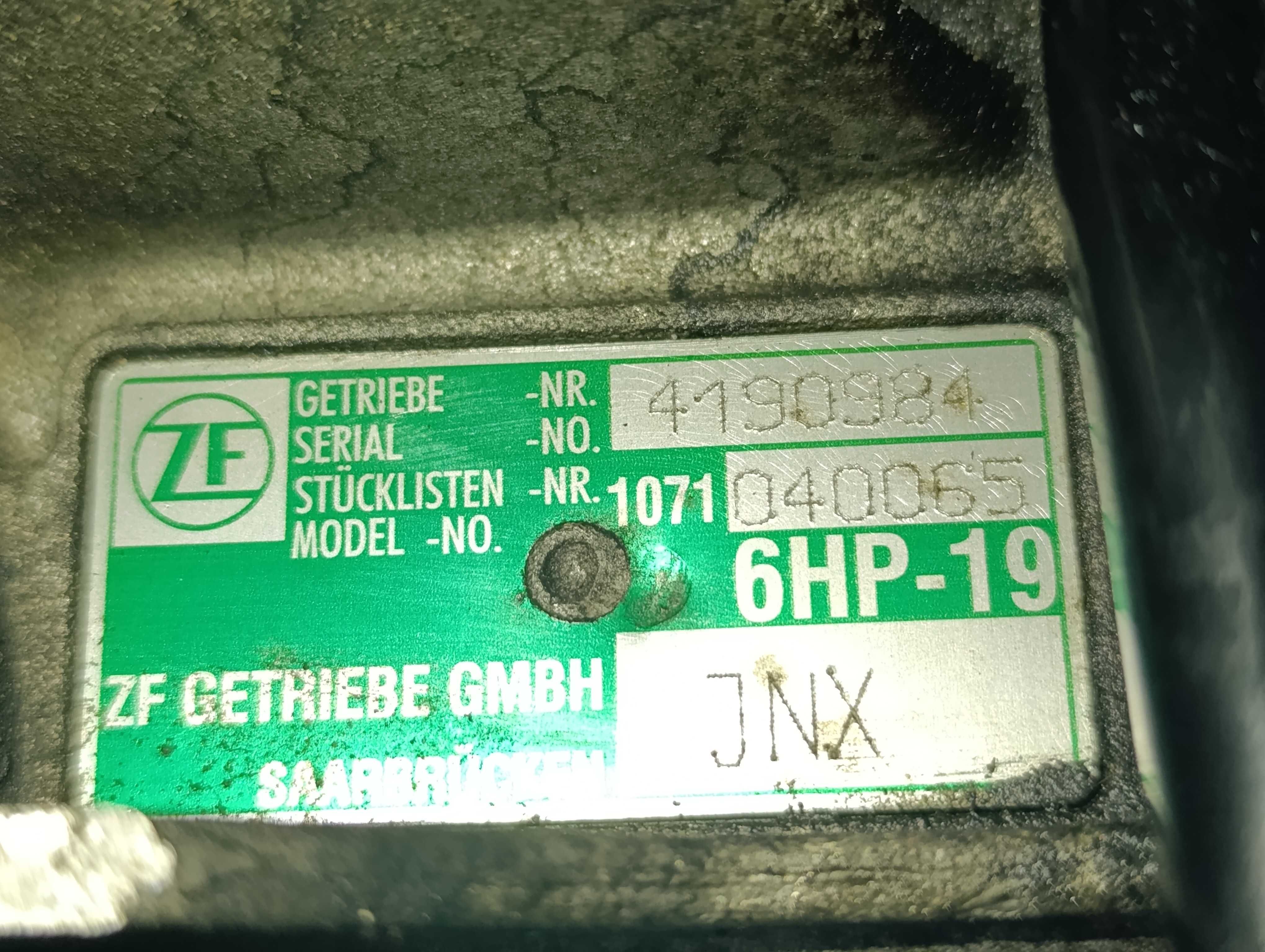 АКПП автомат JNX 6HP-19 4wd Audi A4 B7 3.2 AUK