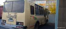 Автобус паэ.двиготель бензин газ 53.на активном ходу.