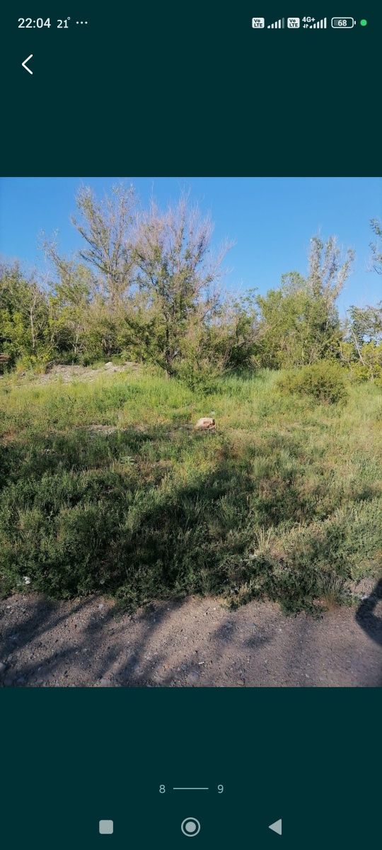 Продам  или поменяю земельный участок на моторную лодку
