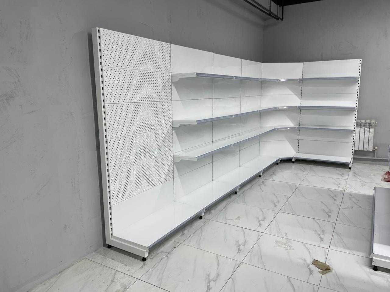 Полки стелажи витрины торговое оборудование для магазина г. Семей