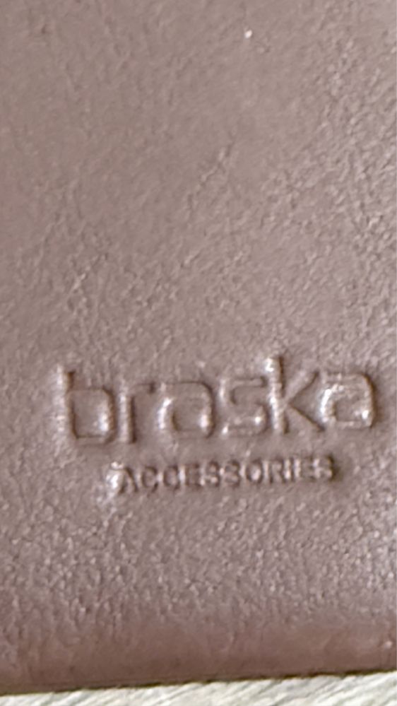 Кошелек кожанный Braska
