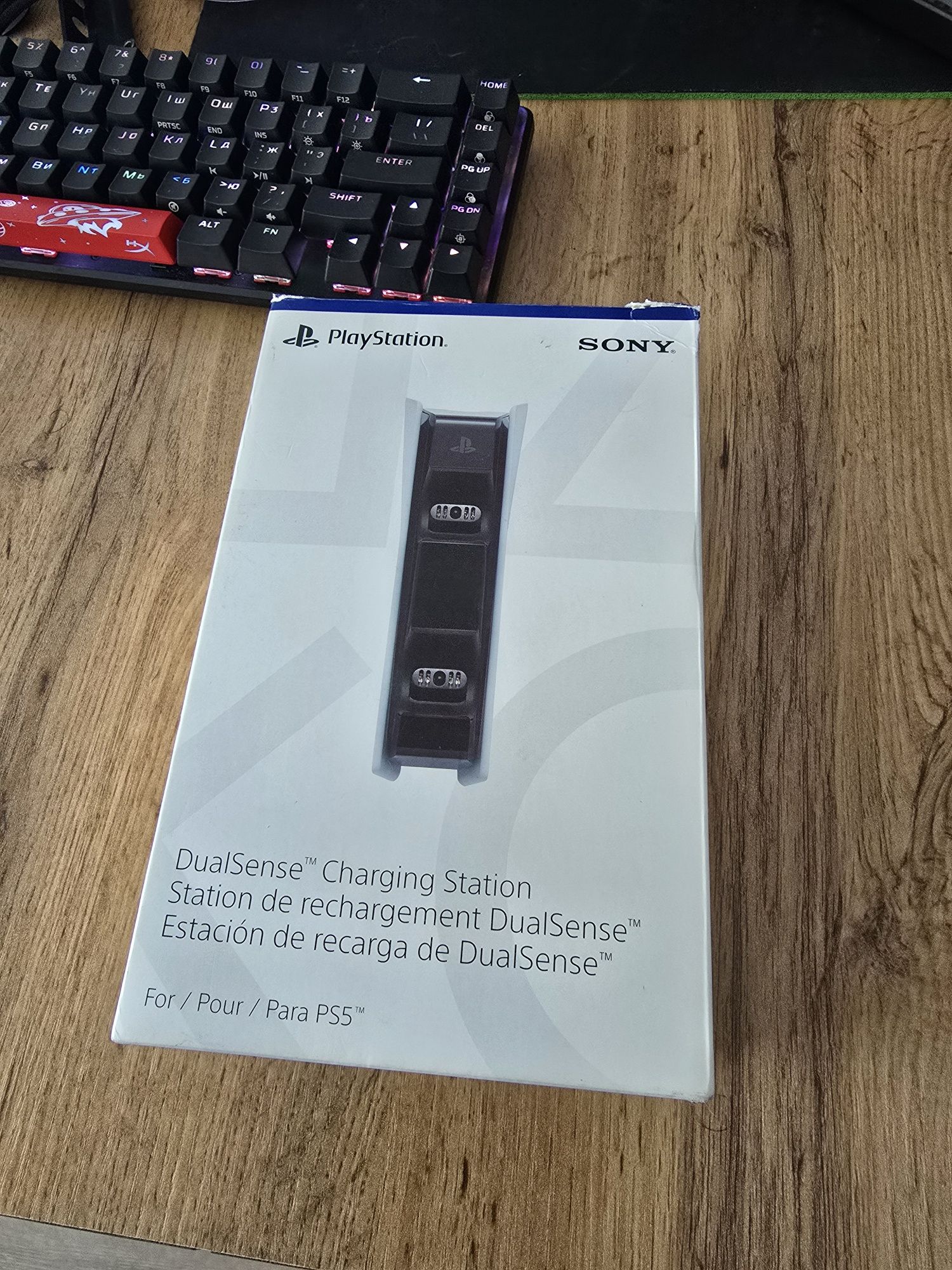 Ps5 зарядная станция под 2 джойстика