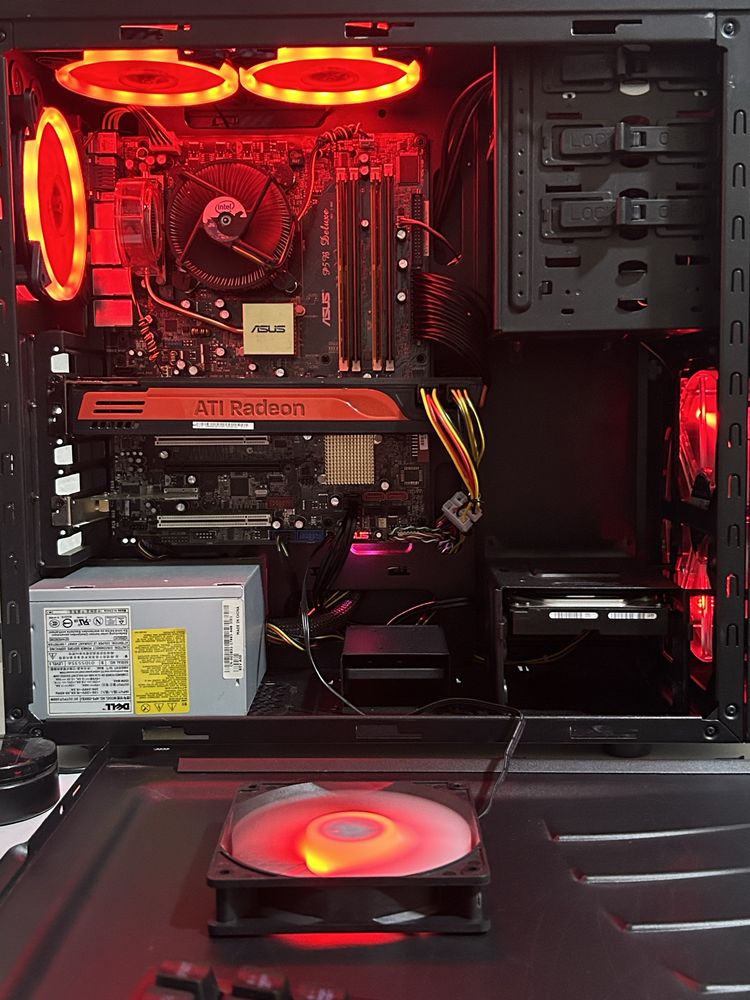 Игровой 4-х ядерный ПК Q9400/HD5870 1GB/6GB RAM/550W/SSD+HDD