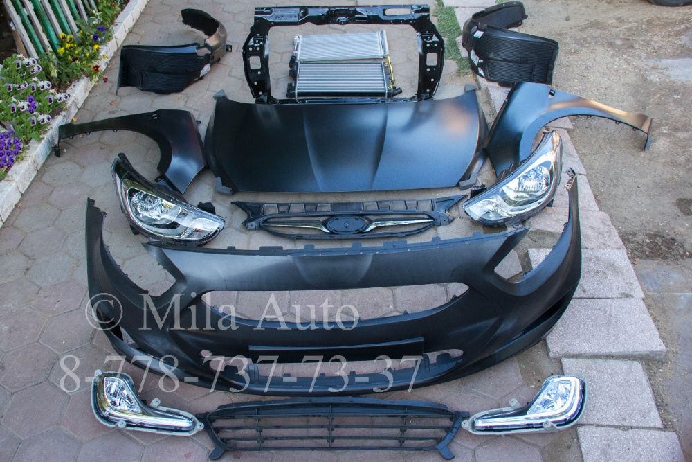 Фонарь задний правый левый Акцент Солярис Accent Solaris Hyundai