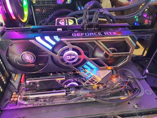Видеокарта RTX 3070ti 8гб