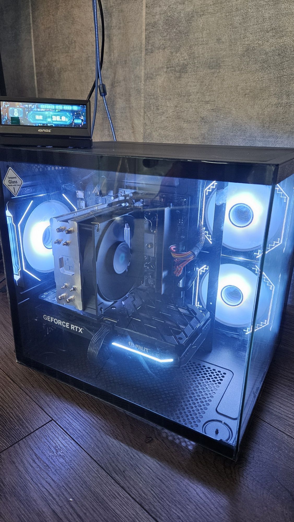 Компьютер ryzen5 7500F B650 DDR5 32GB RTX 4060Ti