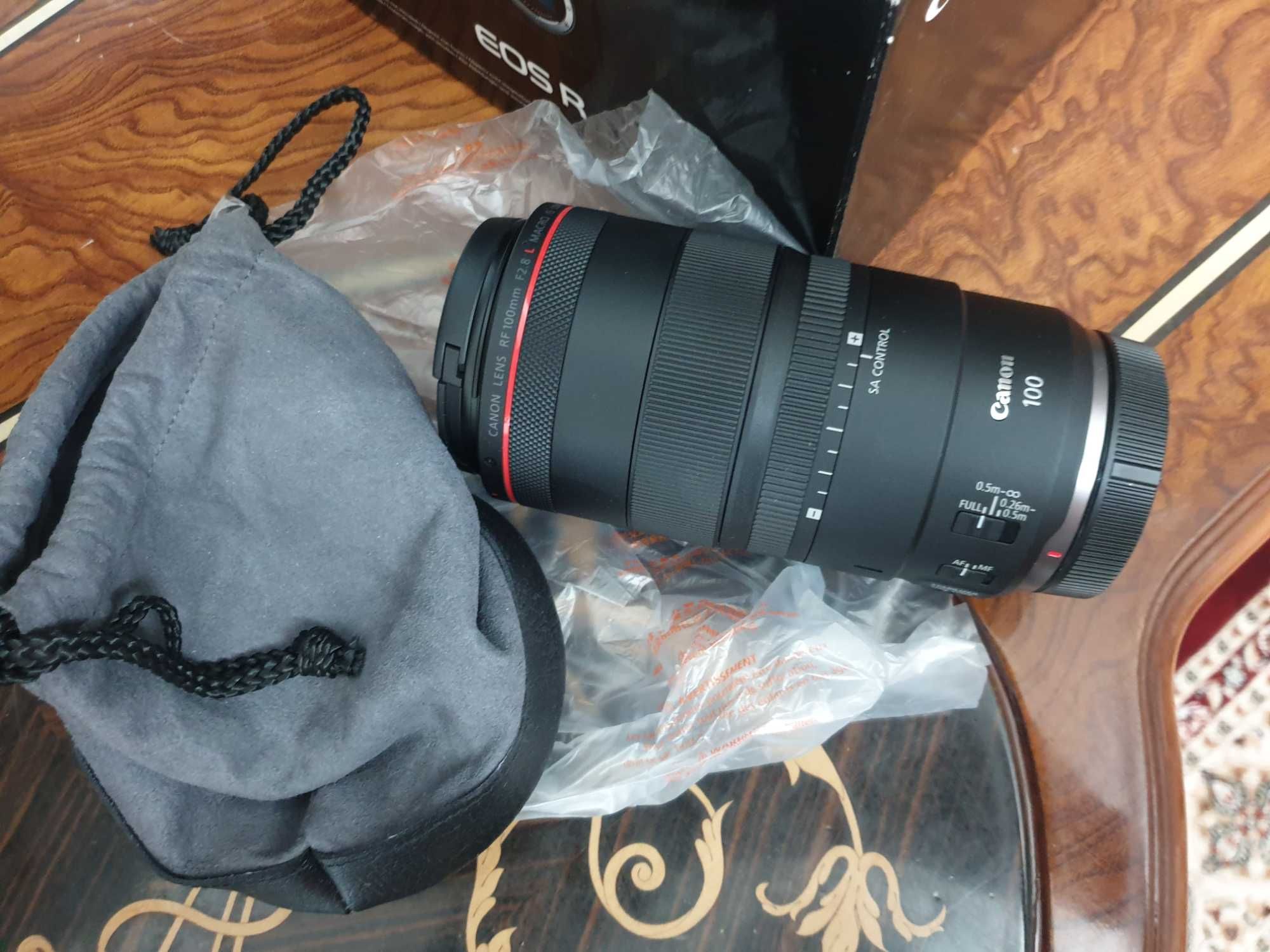 Продам обьектив Кенон RF100 2.8 macro новая