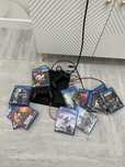 Playstation 4 +15 игр с дисками +2 джойстик Ps4