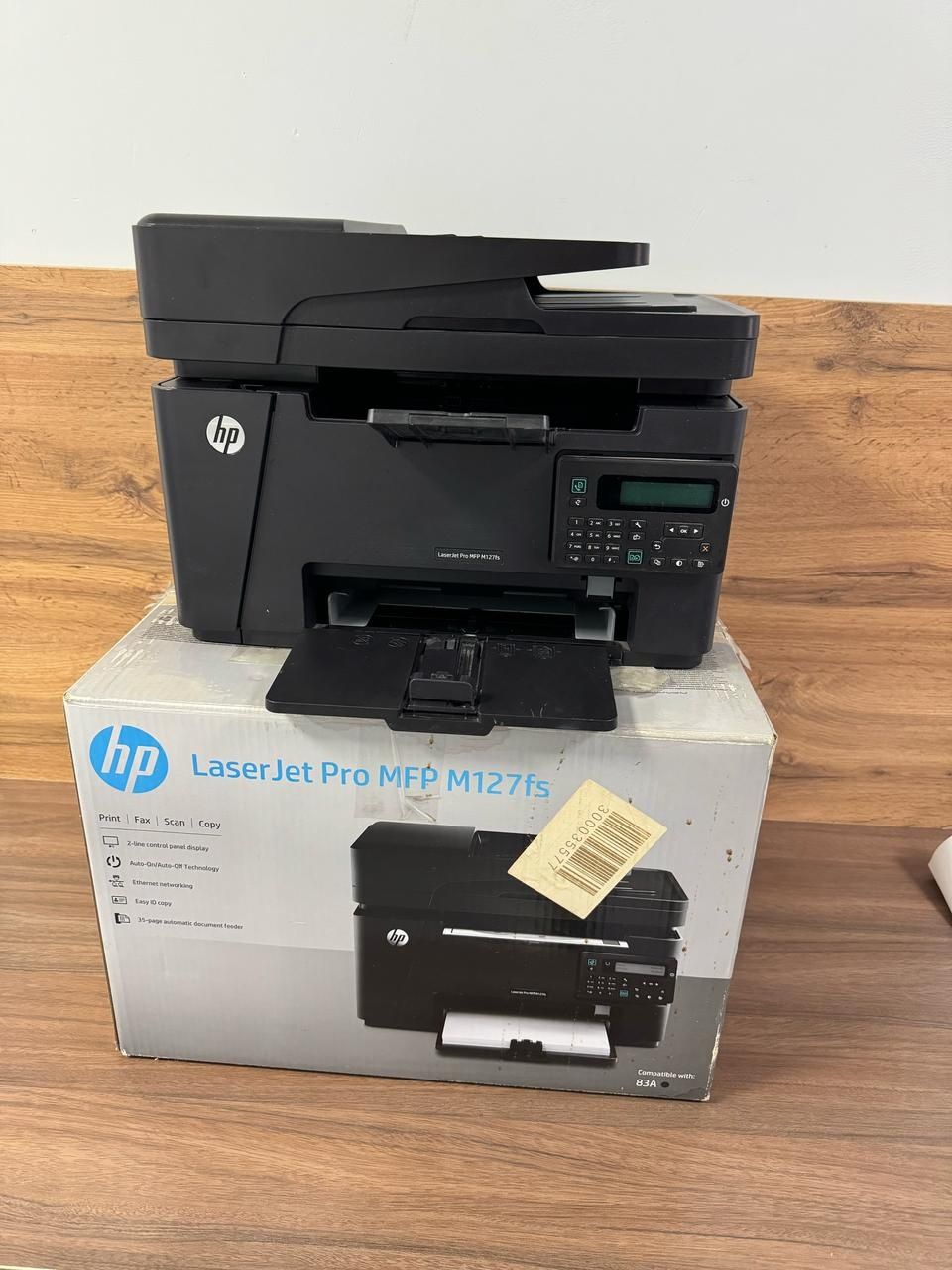 Продам МФУ HP laserjet Pro MFP M127Fs лазерный принтер