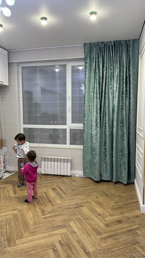 Шторы с тюлью новые не подошли размером и моделью