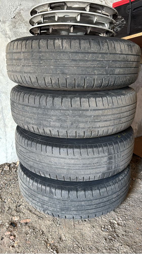 Продам шины с дисками летние р14