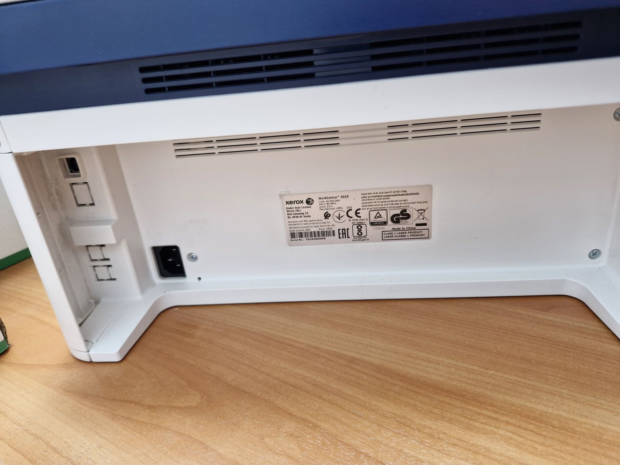МФУ Xerox принтер,сканер,ксерокс 3в1 в хорошем состоянии