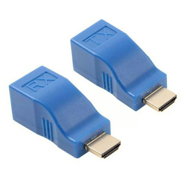 Адаптер RJ45 на HDMI, переходник, экстендер, удленитель