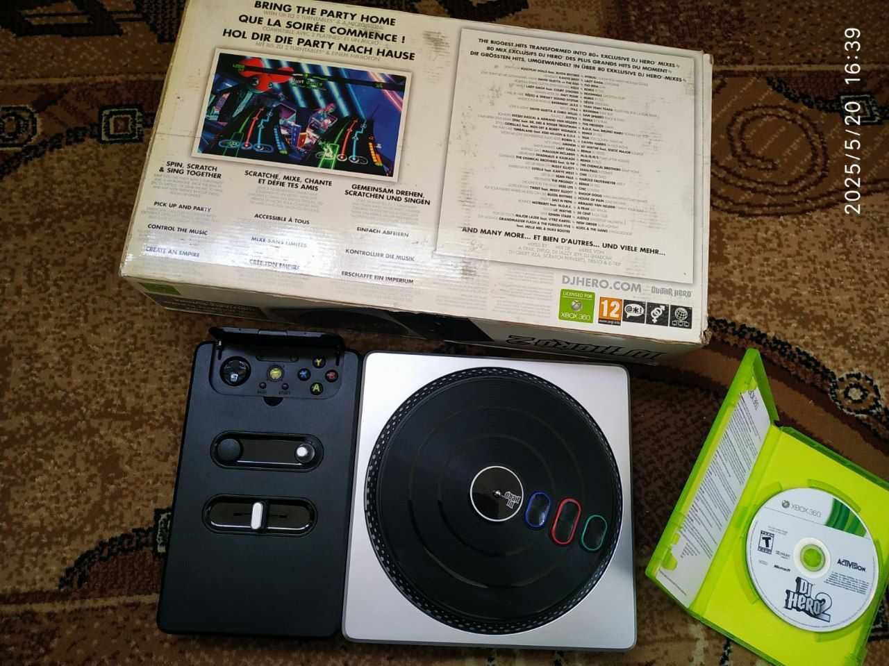 dj hero 2 xbox 360