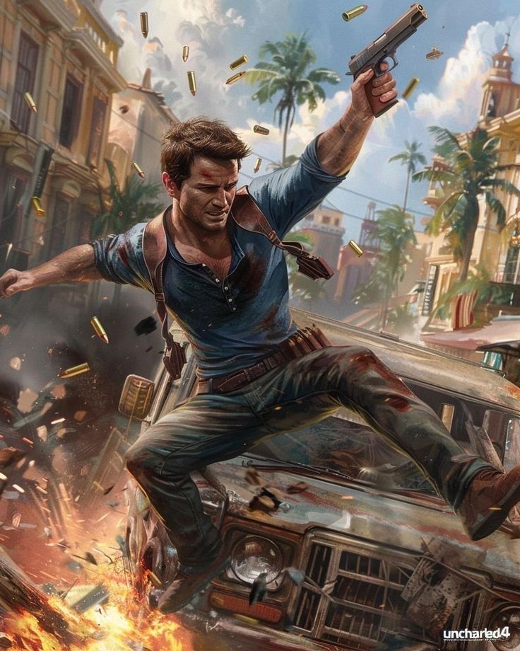 Uncharted 4 на ps 4-5