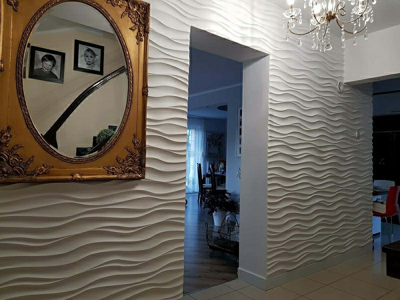 Декоративный кирпич, 3D панели
