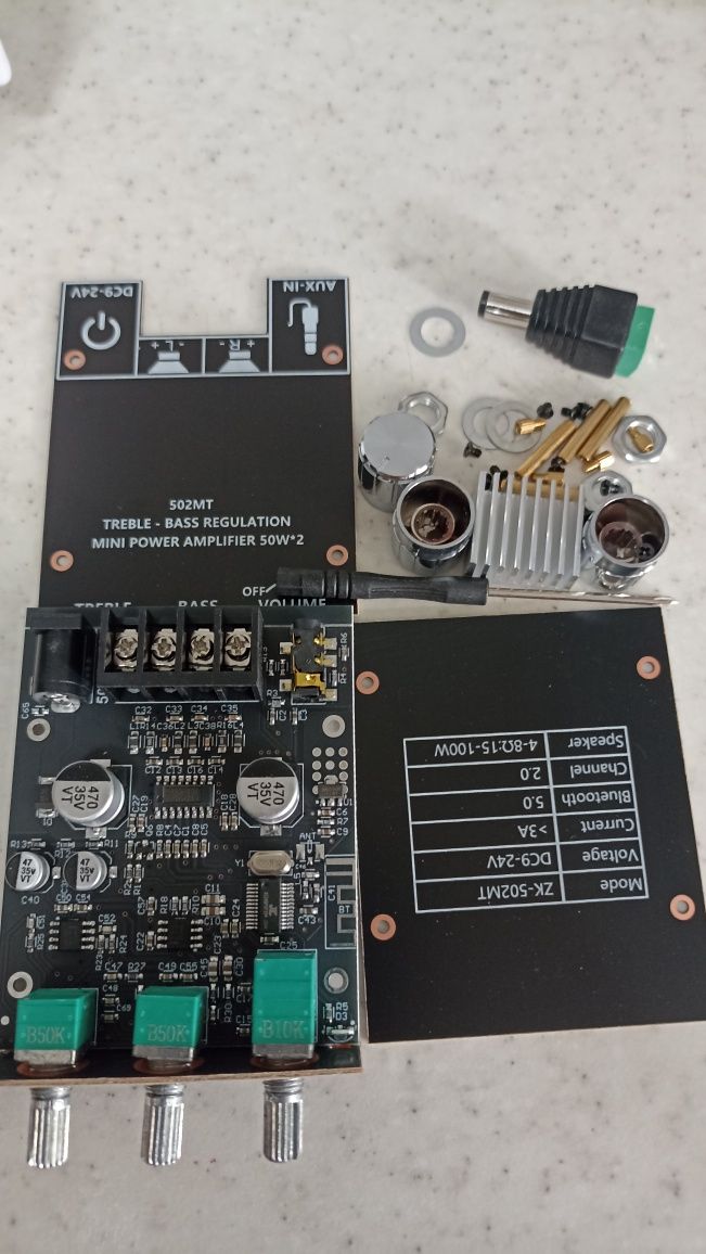 Блютуз усилитель sinilink xy-502T