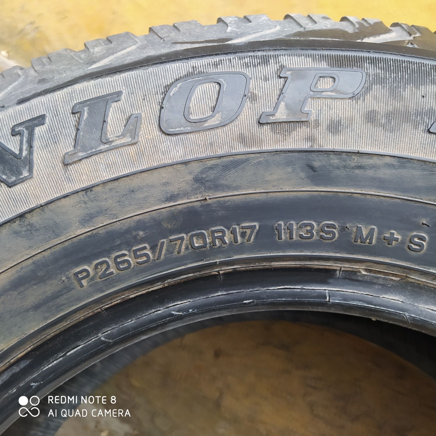Легковые шины Dunlop Grandtrek AT20