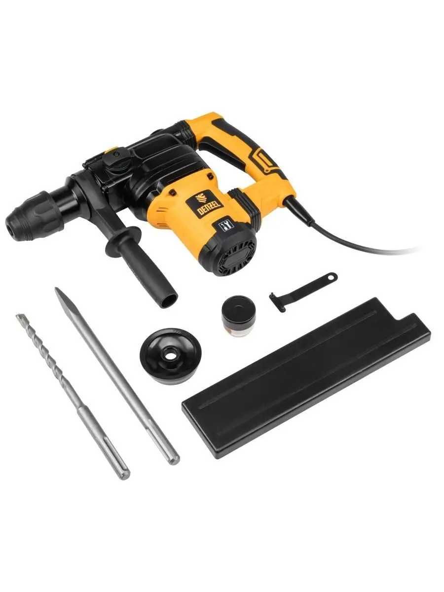 Перфоратор электрический RHV-1050-38-max, SDS-max Denzel