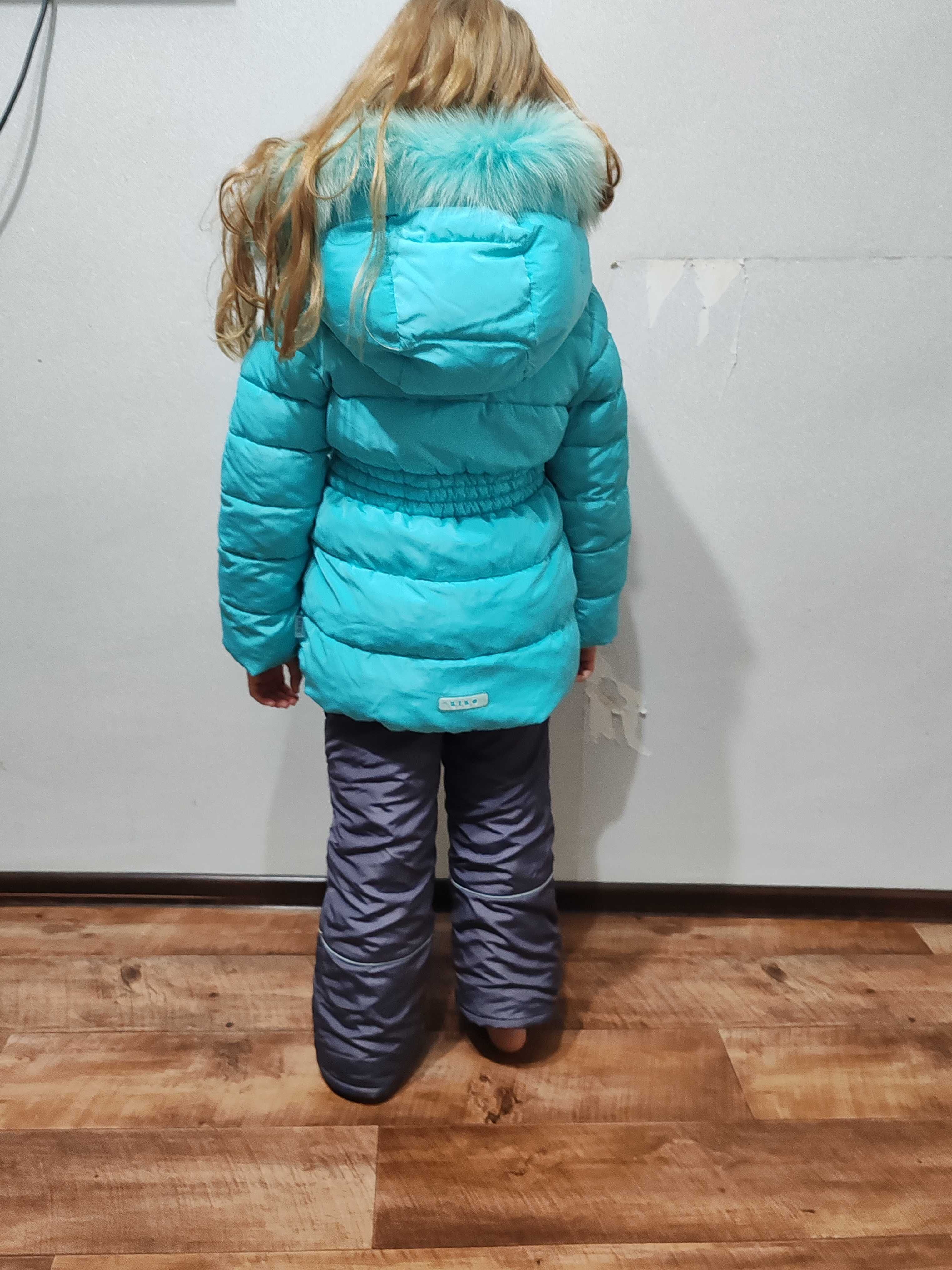 Продаю Куртку и брюки зимние для девочки на возраст 6-7 лет