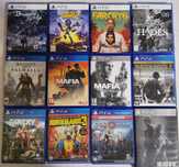 Диски с играми на PS4/PS5